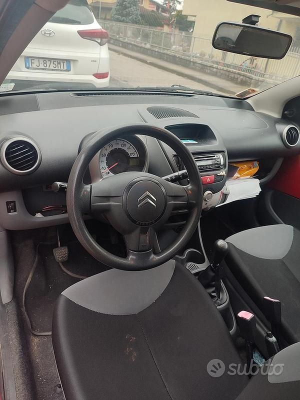 Usata Citroën C1 68 CV (50 kW) 2008 Rosso Utilitaria