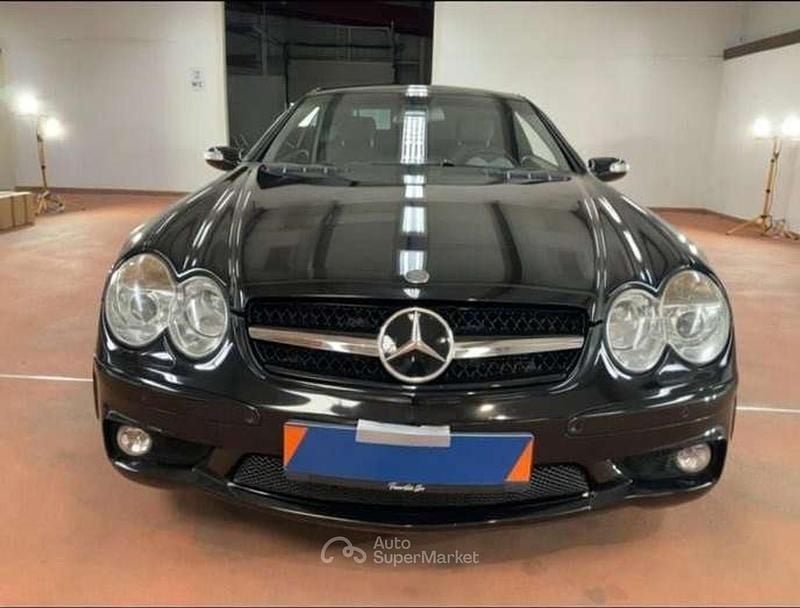 Usata Mercedes SL55 AMG AMG 500 CV (367 kW) 2004 Nero Cabrio