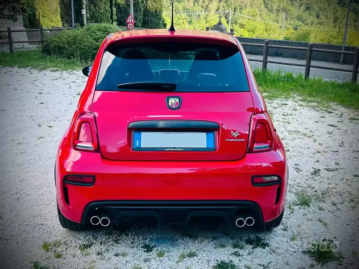 Usata Abarth 595 Competizione 180 CV (132 kW) 2020 Rosso Berlina