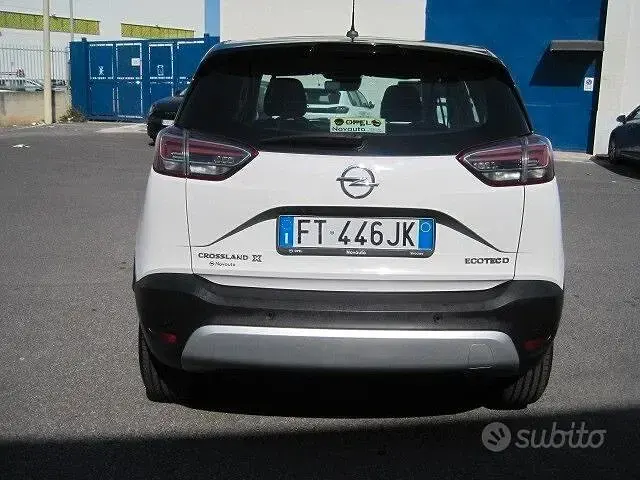 Usata Opel Crossland X 102 CV (75 kW) 2019 Bianco SUV