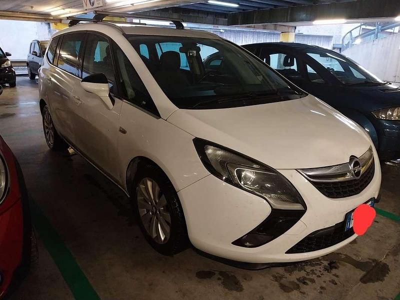 Usata Opel Zafira Tourer Cosmo 150 CV (110 kW) 2017 Bianco Monovolume