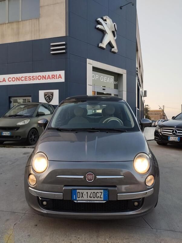 Usata Fiat 500 Lounge 69 CV (50 kW) 2009 Grigio Berlina