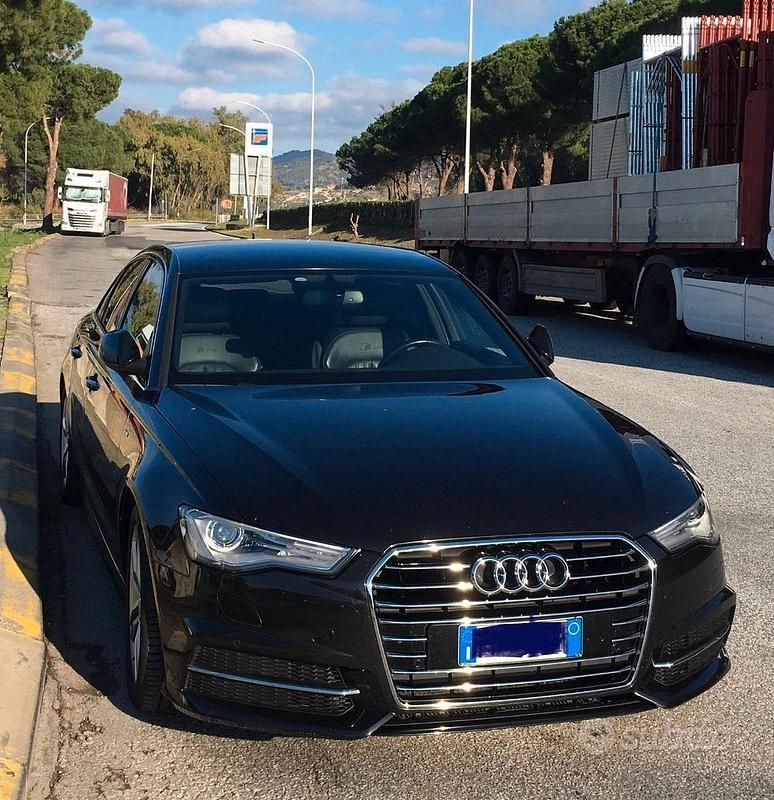 Usata Audi A6 S-Line 190 CV (139 kW) 2015 Nero Berlina