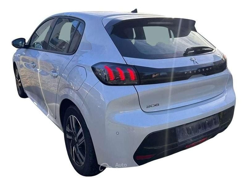 Usata Peugeot 208 Allure 101 CV (74 kW) 2020 Bianco Utilitaria