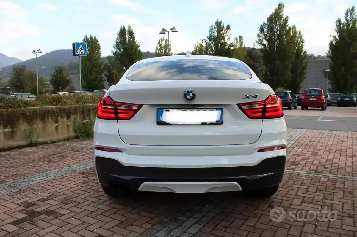 Usata BMW X4 M Sport 190 CV (139 kW) 2014 Bianco SUV