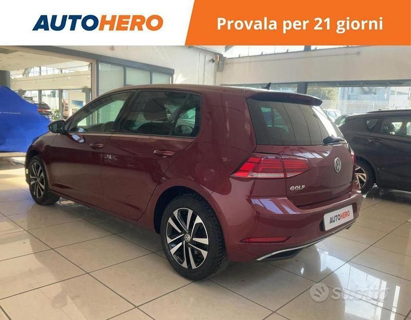 Usata VW Golf VII Business 115 CV (84 kW) 2019 Rosso Berlina