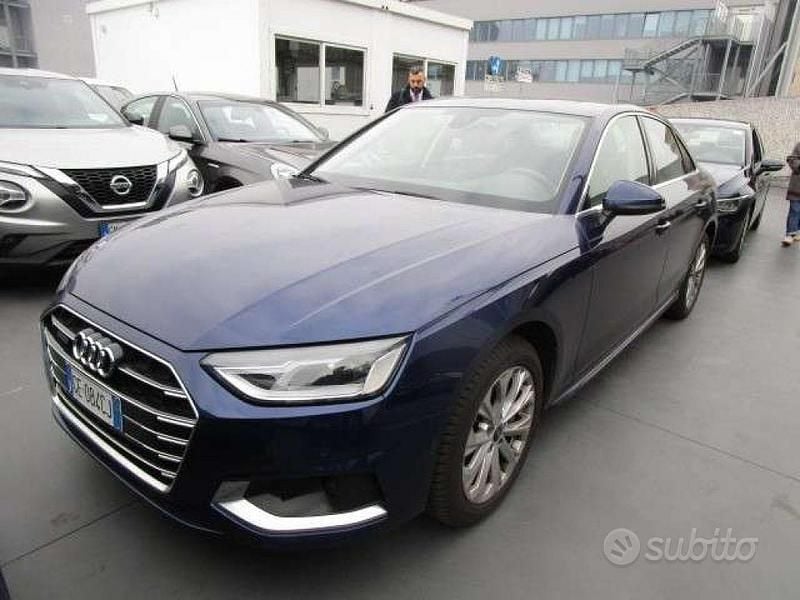 Usata Audi A4 Ambiente 204 CV (150 kW) 2021 Blu/azzurro Berlina