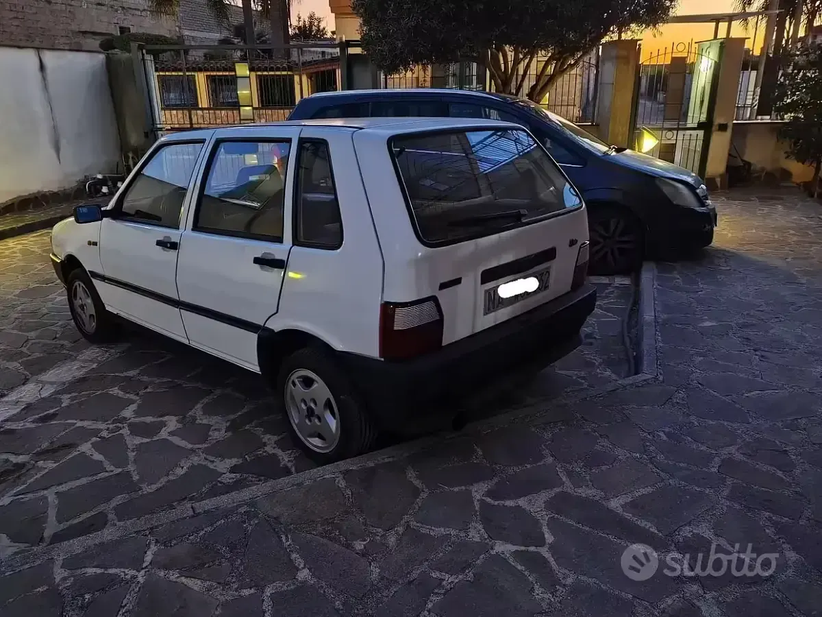 Usata Fiat Uno 45 CV (33 kW) 1992 Bianco Utilitaria