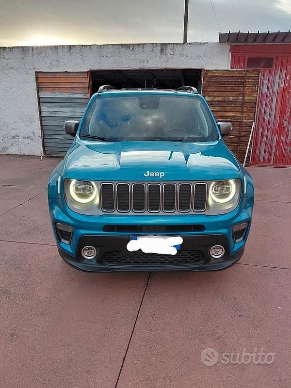 Usata Jeep Renegade 120 CV (88 kW) 2019 Blu SUV