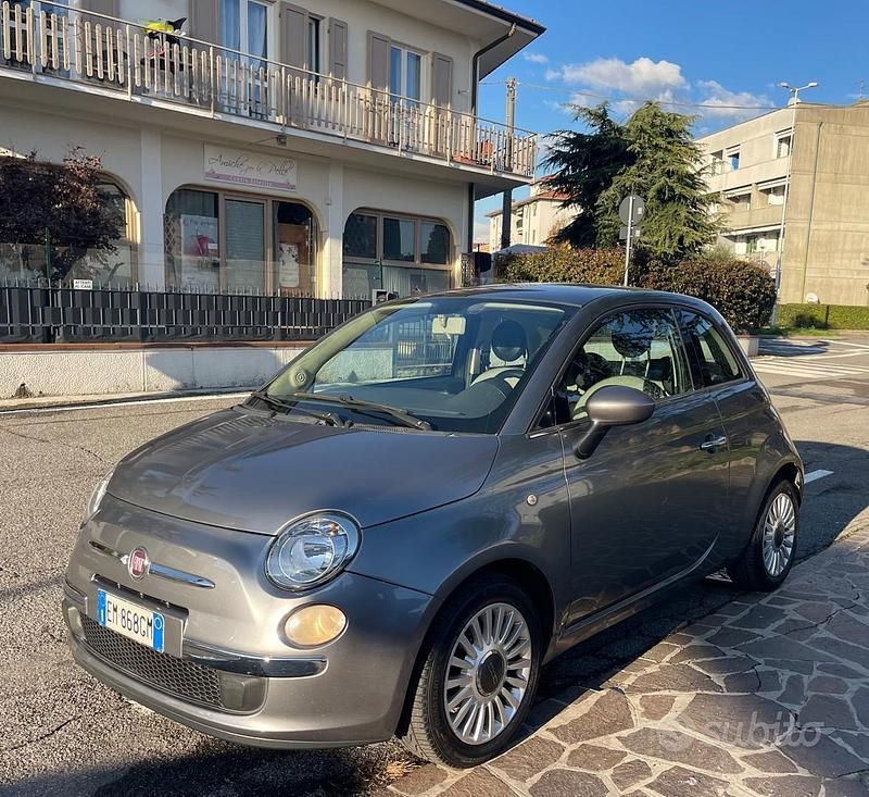 Usata Fiat 500 Lounge 69 CV (50 kW) 2012 Grigio Coupé
