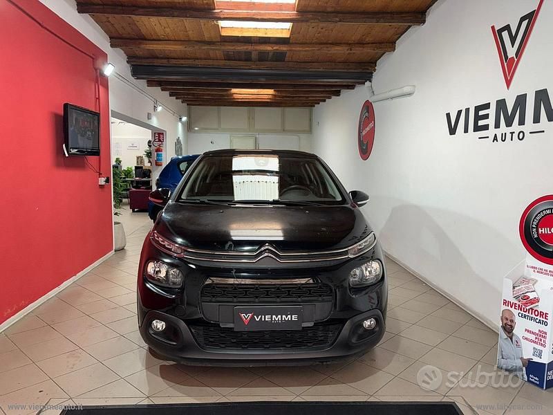 Usata Citroën C3 Shine 75 CV (55 kW) 2017 Nero Berlina