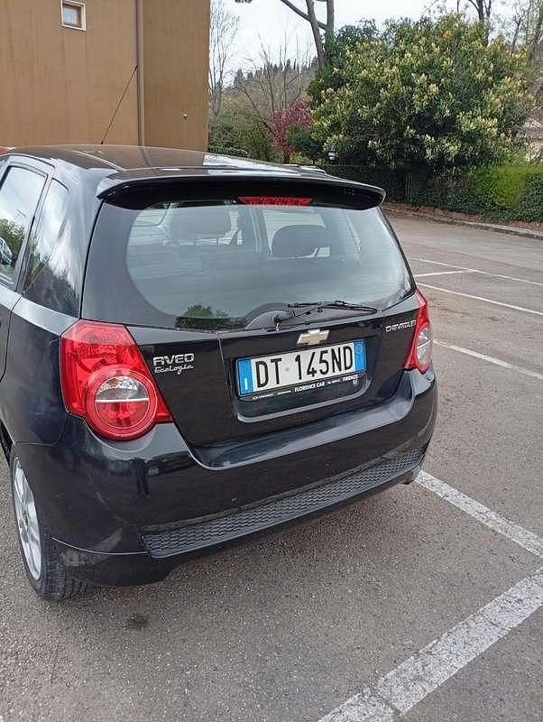 Usata Chevrolet Aveo LT 84 CV (61 kW) 2009 Nero Berlina
