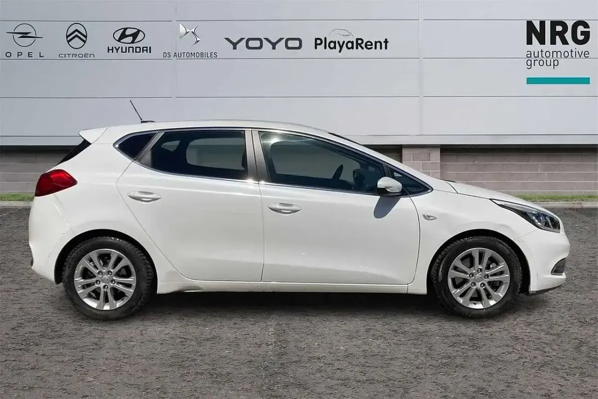 Usata Kia Ceed 109 CV (80 kW) 2013 Bianco Utilitaria