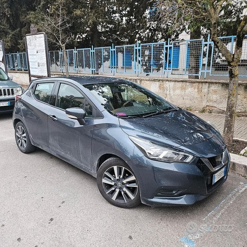 Usata Nissan Micra 90 CV (66 kW) 2019 Grigio Utilitaria