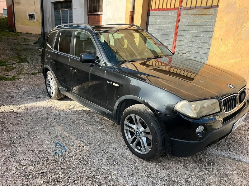 Usata BMW X3 150 CV (110 kW) 2007 Nero SUV
