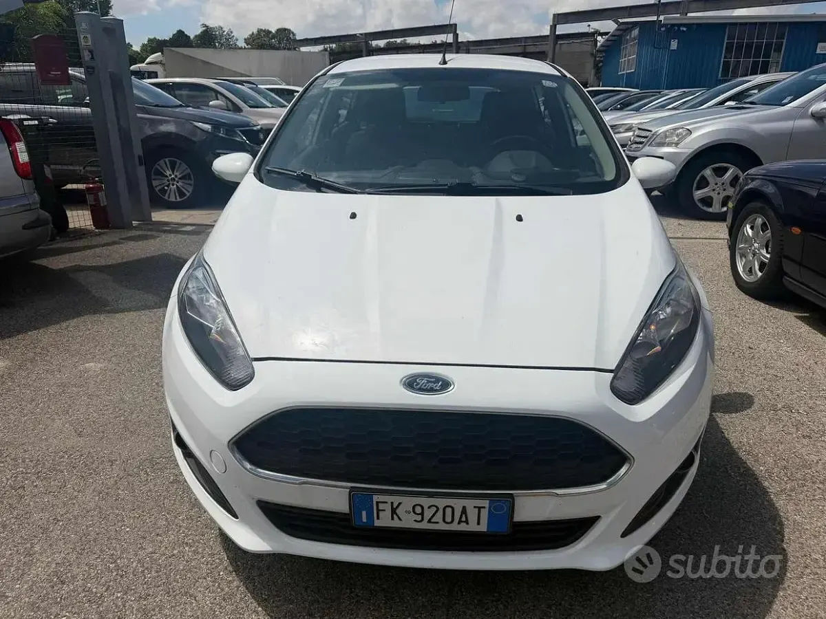 Usata Ford Fiesta 95 CV (69 kW) 2017 Bianco Utilitaria