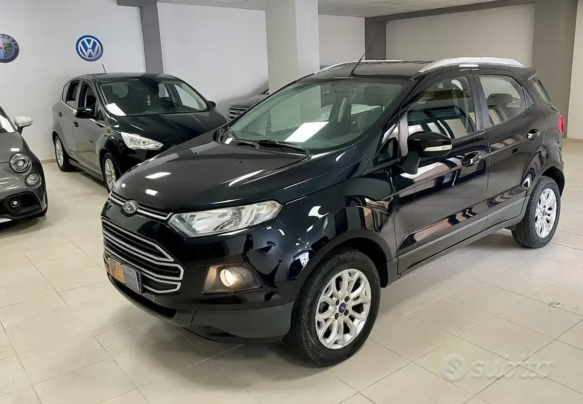 Begagnad Ford Ecosport Titanium 90 HK (66 kW) 2015 Svart SUV