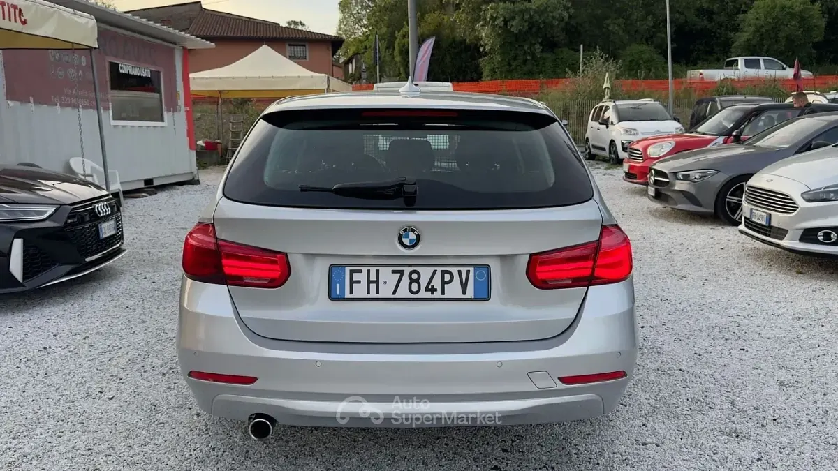 Usata BMW 318 Advantage 150 CV (110 kW) 2017 Argento Station wagon