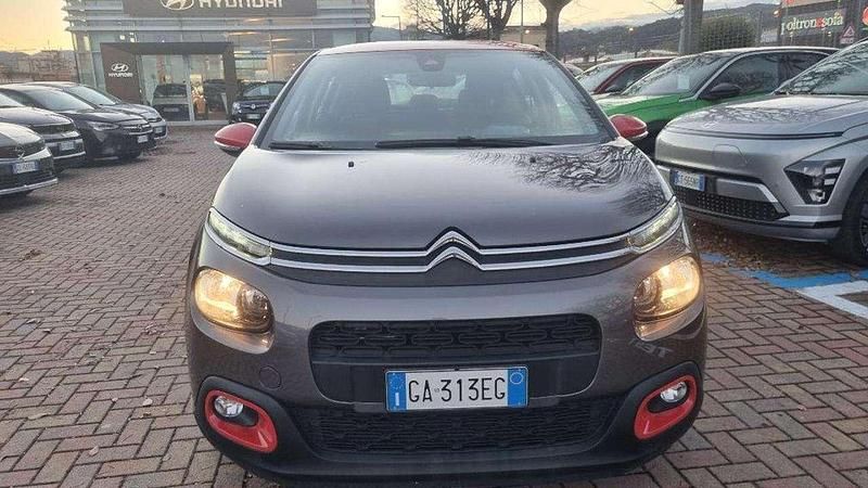 Grigio scuro Usata 2020 Citroën C3 PureTech Tre volumi | 11.300 € (Cara) - Immagine 1/4
