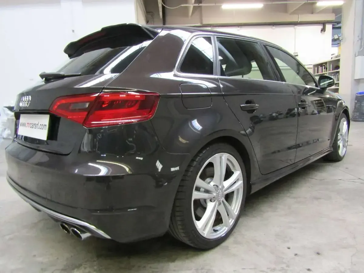 Usata Audi S3 Ambiente 300 CV (220 kW) 2016 Beluga brown metallic Berlina