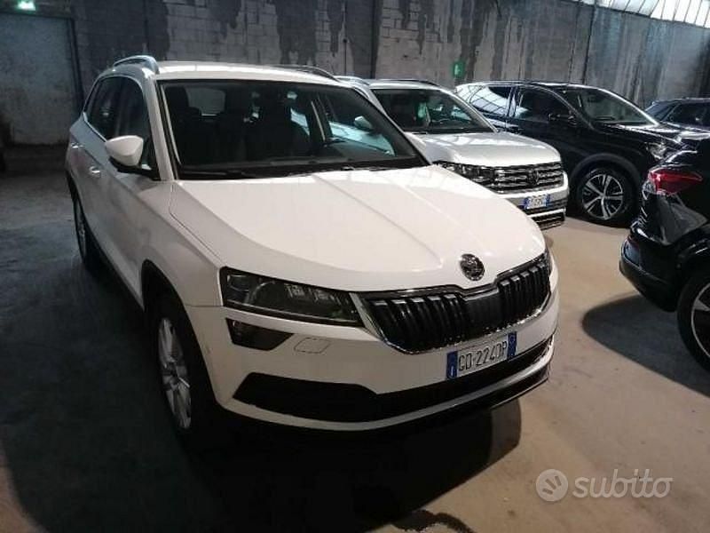 Usata Skoda Karoq Ambition 150 CV (110 kW) 2020 Bianco SUV