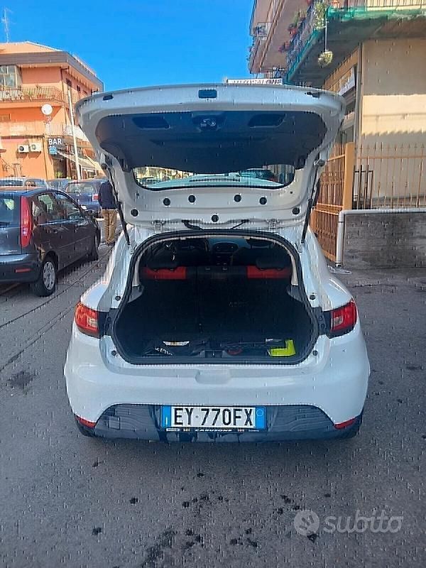 Usata Renault Clio IV 75 CV (55 kW) 2015 Bianco Berlina
