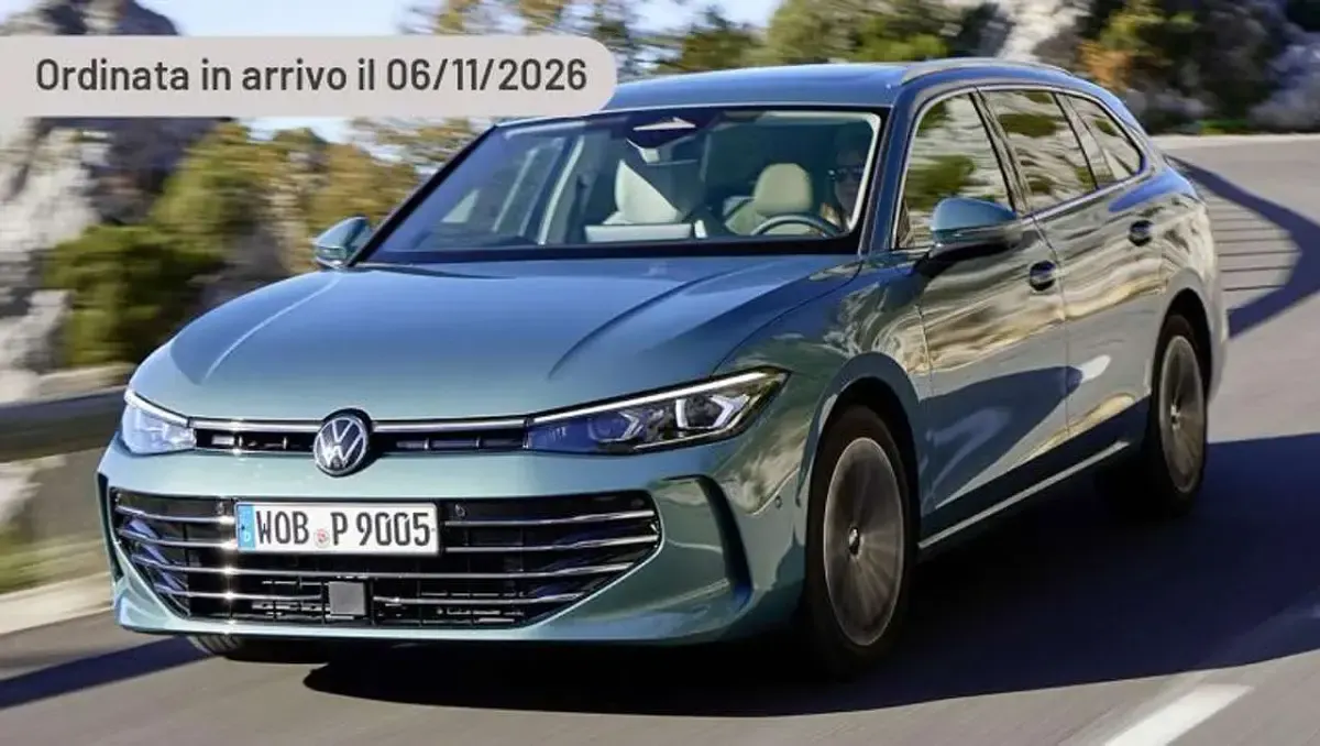 Ny VW Passat R-line Plus 272 HK (200 kW) 2026 Silver Kombi
