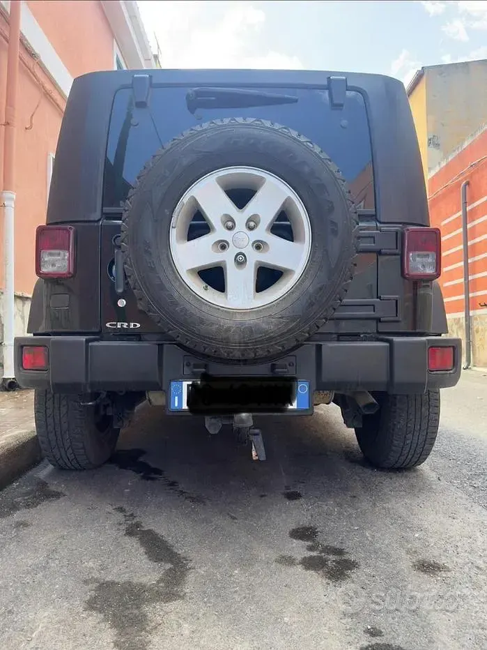 Usata Jeep Wrangler 177 CV (130 kW) 2008 Nero SUV