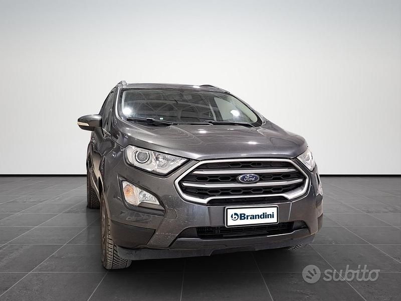 Usata Ford Ecosport Titanium S 100 CV (73 kW) 2018 Nero met. SUV