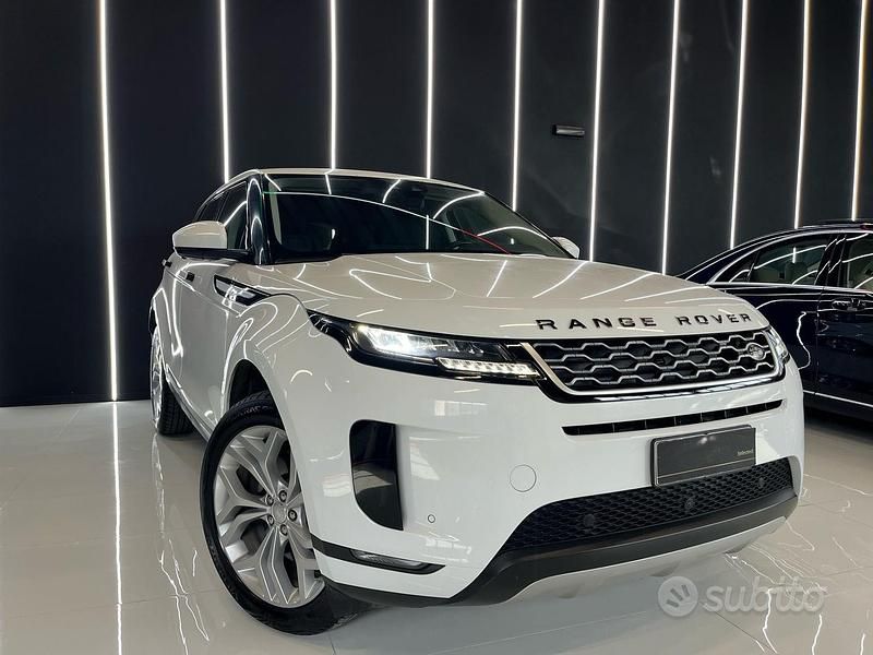 Bianco Usata 2019 Land Rover Range Rover evoque Dynamic SUV | 26.900 € (Molto cara) - Immagine 1/4