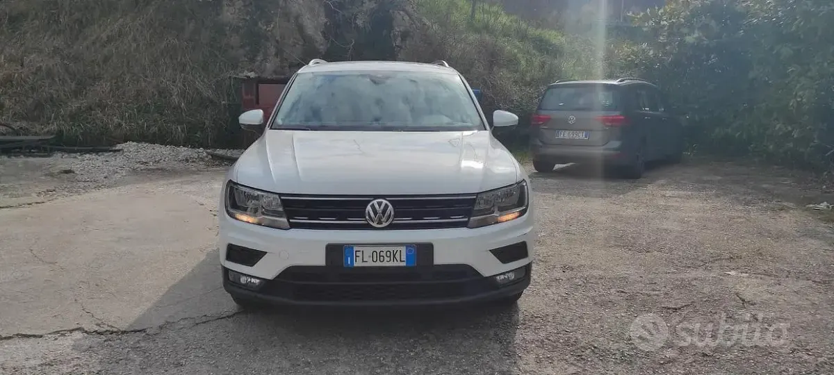 Usata VW Tiguan Style 150 CV (110 kW) 2017 Bianco SUV