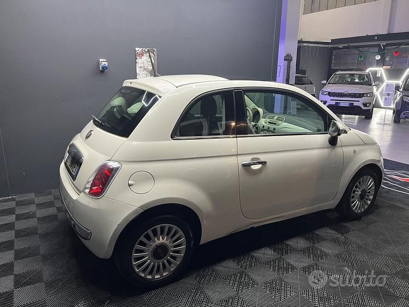 Usata Fiat 500 Lounge 69 CV (50 kW) 2014 Bianco Berlina