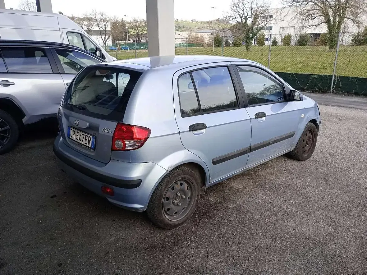 Usata Hyundai Getz 63 CV (46 kW) 2004 Blu/azzurro Utilitaria
