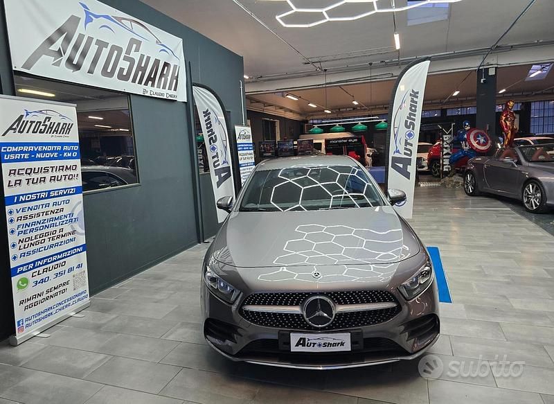 Usata Mercedes A200 Premium 163 CV (119 kW) 2019 Grigio Berlina