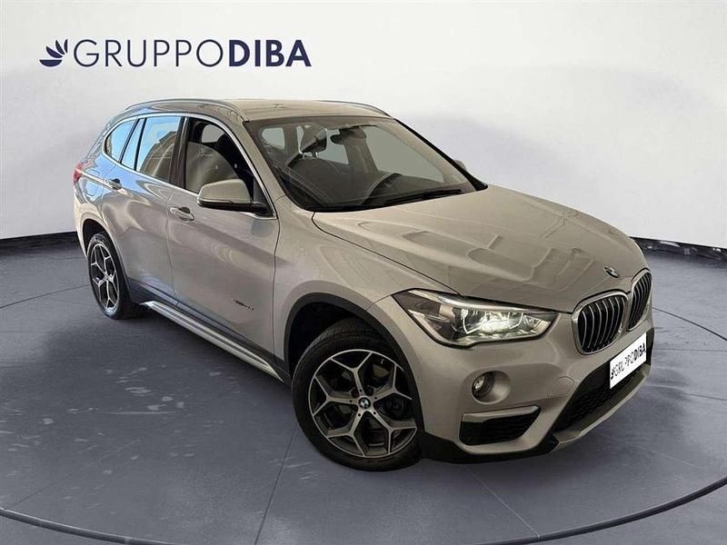 Usata BMW X1 xLine 150 CV (110 kW) 2017 Argento SUV