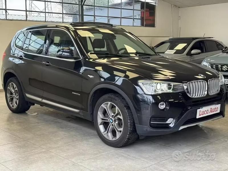 Usata BMW X3 xLine 190 CV (139 kW) 2015 Nero SUV