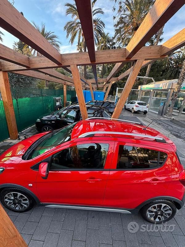 Usata Opel Karl 75 CV (55 kW) 2017 Rosso Utilitaria