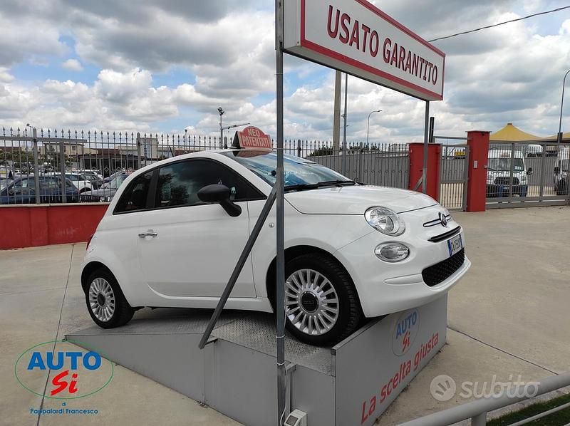 Usata Fiat 500 69 CV (50 kW) 2019 Bianco Utilitaria