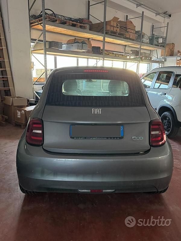 Usata Fiat 500e La Prima 2021 Grigio Cabrio