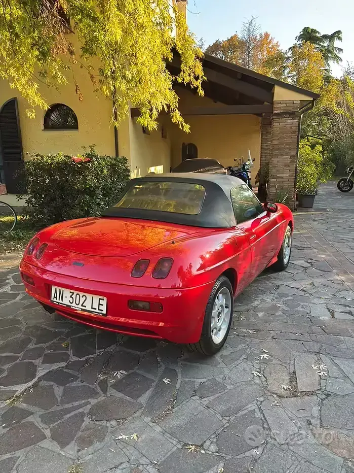 Usata Fiat Barchetta 131 CV (96 kW) 1997 Rosso Cabrio