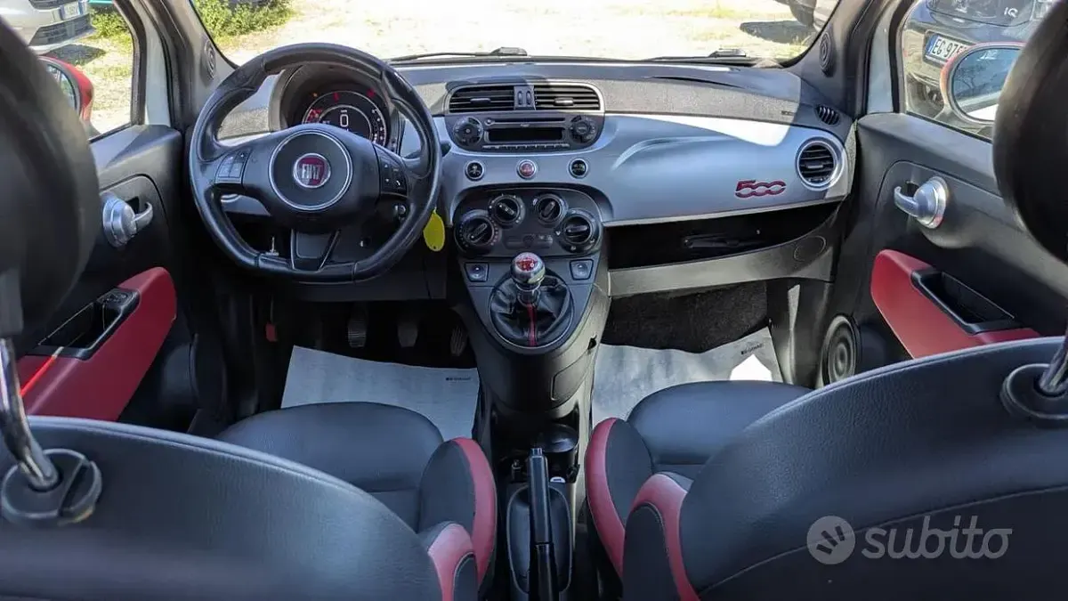 Usata Fiat 500 69 CV (50 kW) 2014 Bianco Utilitaria