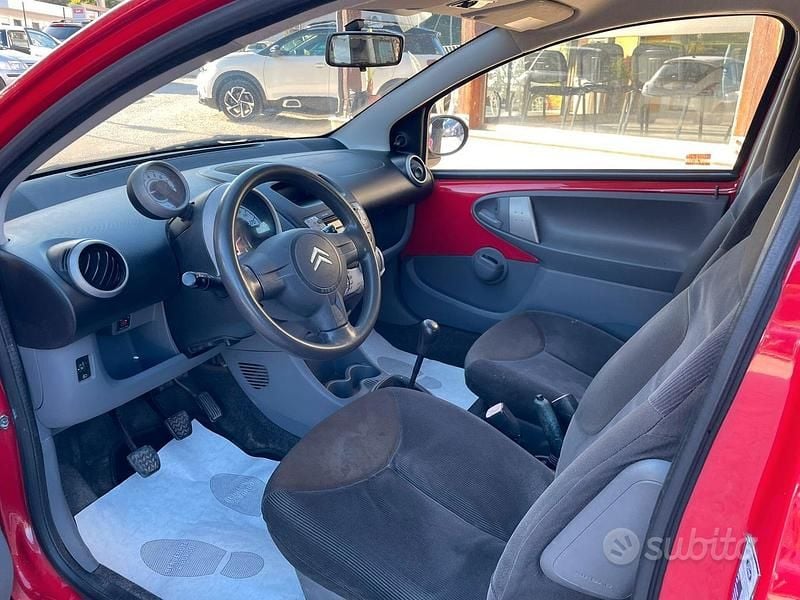 Usata Citroën C1 68 CV (50 kW) 2007 Rosso Utilitaria