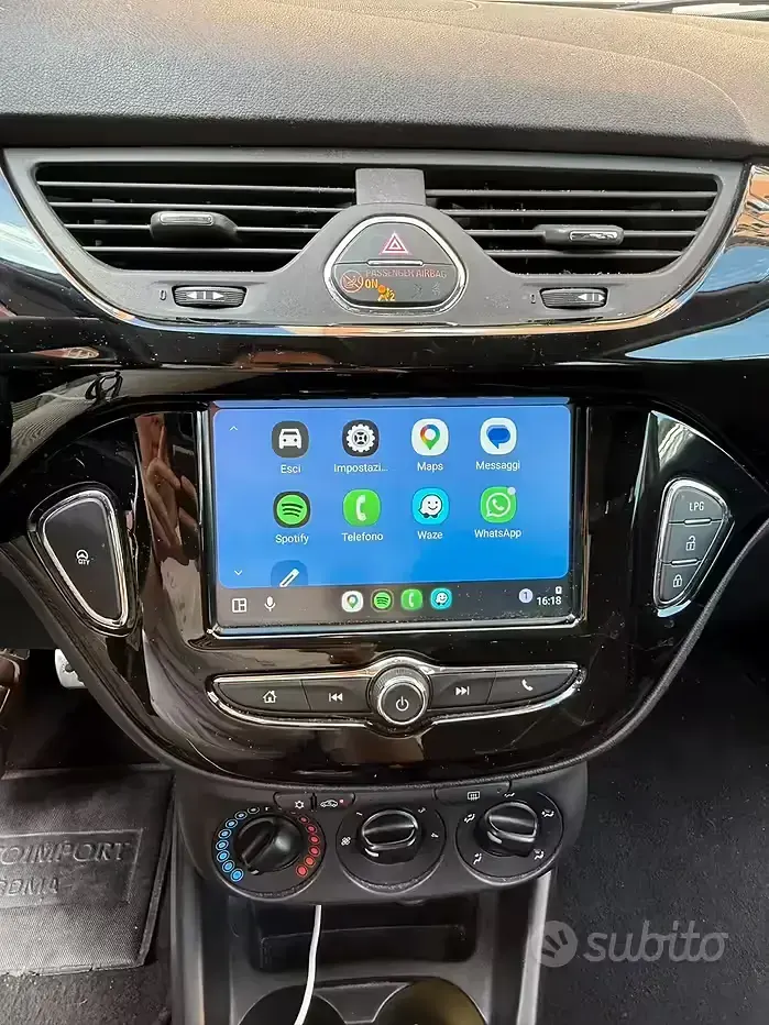 Usata Opel Corsa 90 CV (66 kW) 2016 Grigio Utilitaria