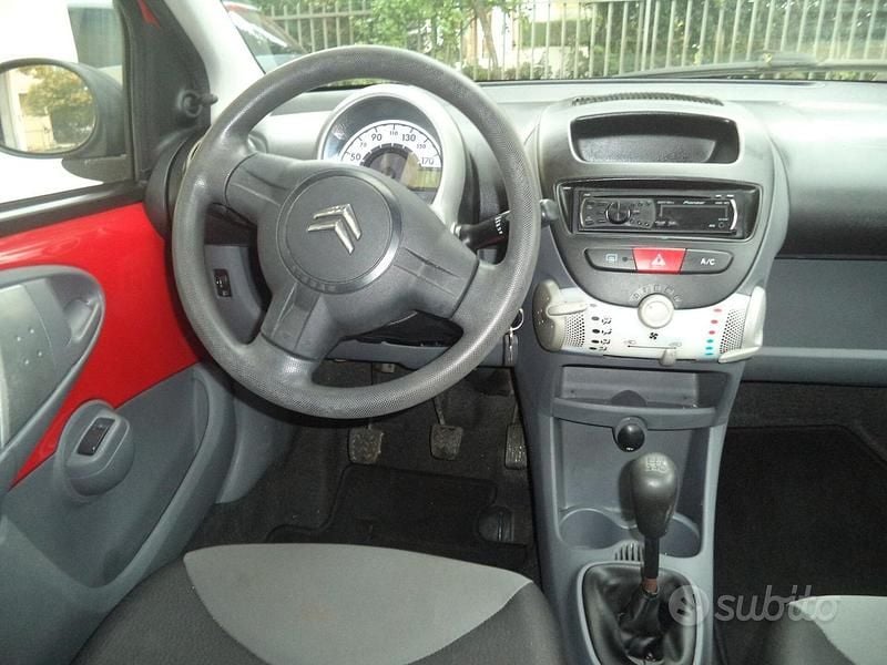 Usata Citroën C1 67 CV (49 kW) 2010 Rosso Utilitaria