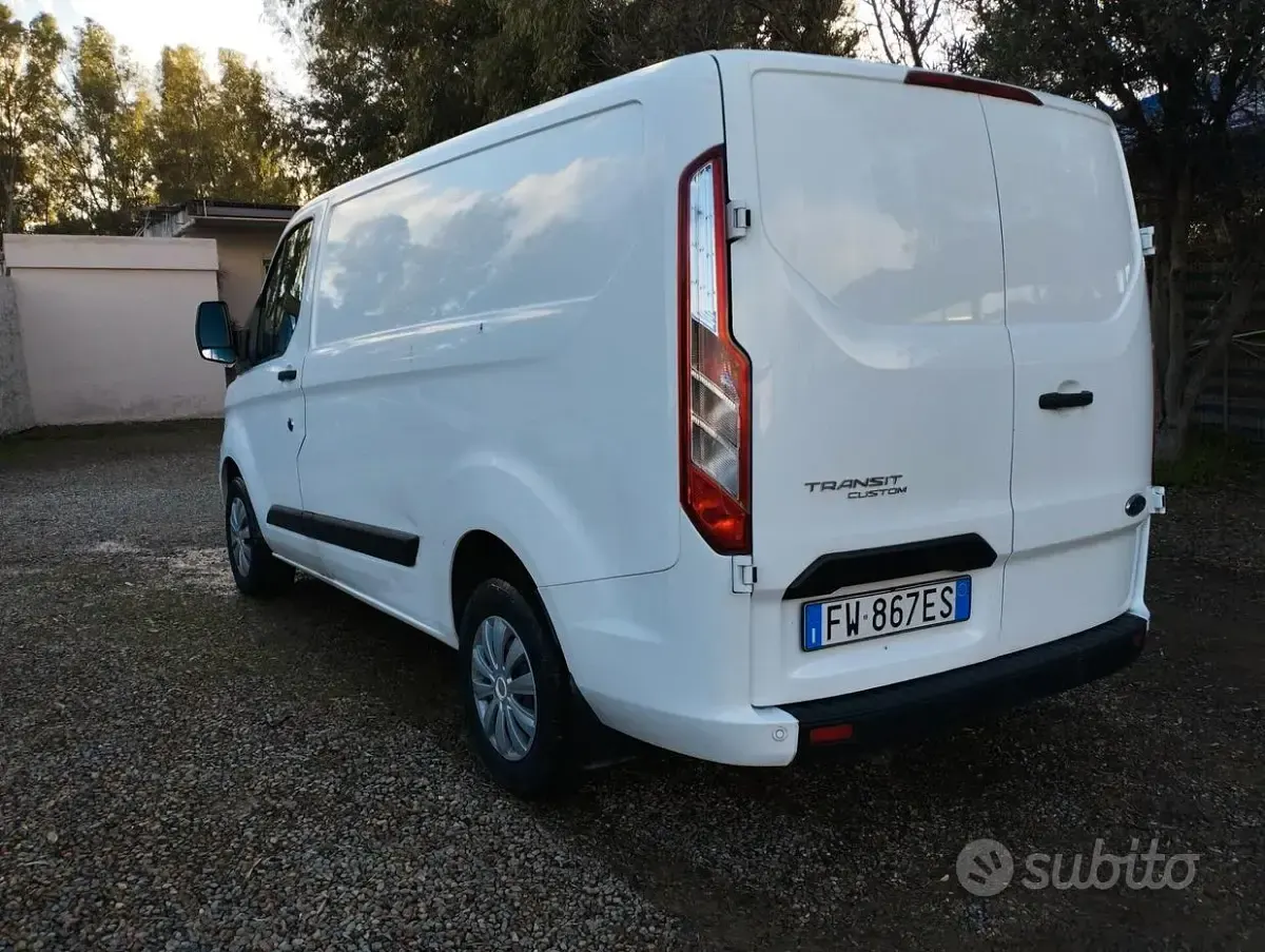 Usata Ford Transit Custom Trend 131 CV (96 kW) 2019 Bianco Berlina