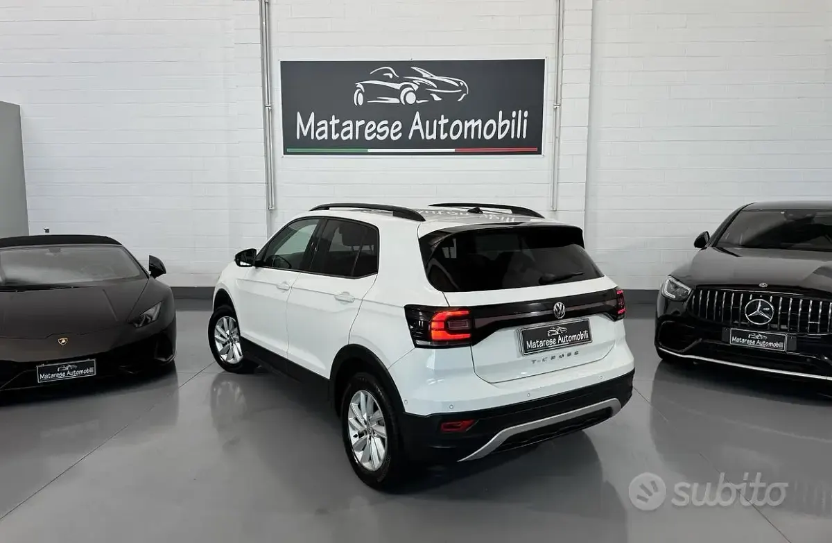 Usata VW T-Cross 116 CV (85 kW) 2019 Bianco SUV