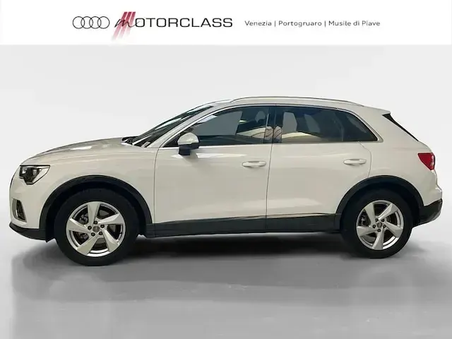 Usata Audi Q3 Advanced Plus 150 CV (110 kW) 2020 Bianco ghiacciaio metallizzato SUV