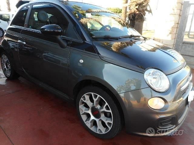 Usata Fiat 500C 69 CV (50 kW) 2013 Nero Cabrio
