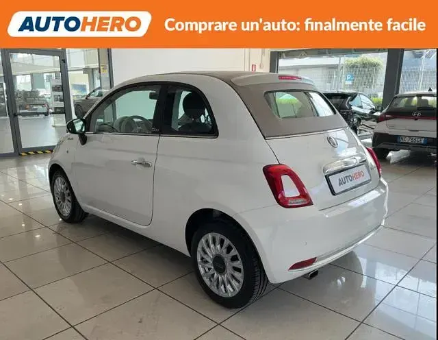 Usata Fiat 500C Dolcevita 70 CV (51 kW) 2021 Bianco Cabrio