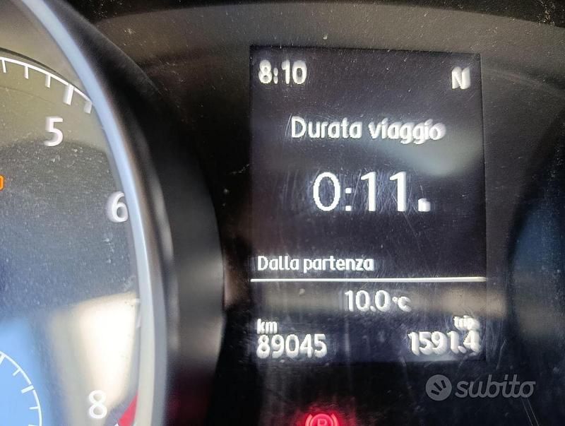 Usata VW Golf Sportsvan 125 CV (91 kW) 2015 Grigio Monovolume